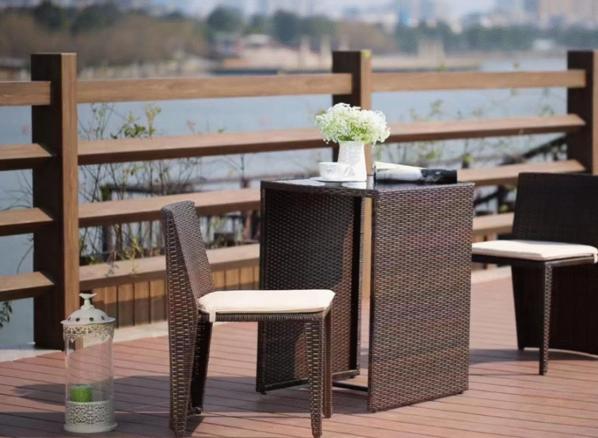 Balcony & Terrace Furniture: Redefining Compact Luxury Under Open Skies