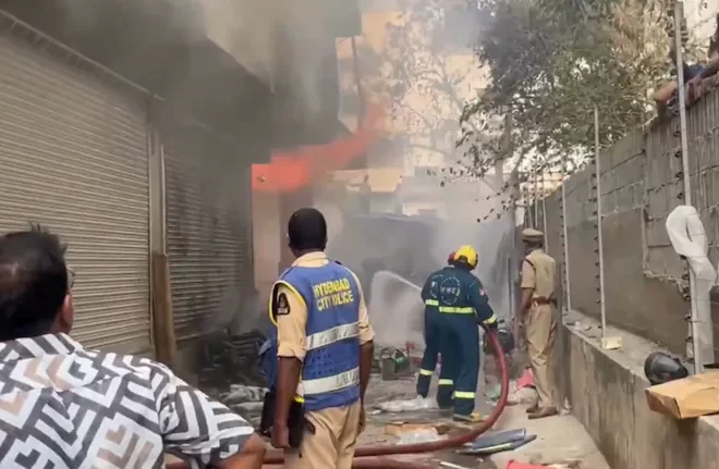 A Furniture Store, a Sealed Basement and Five Lost Lives: How a Nampally Fire Became a Preventable Tragedy