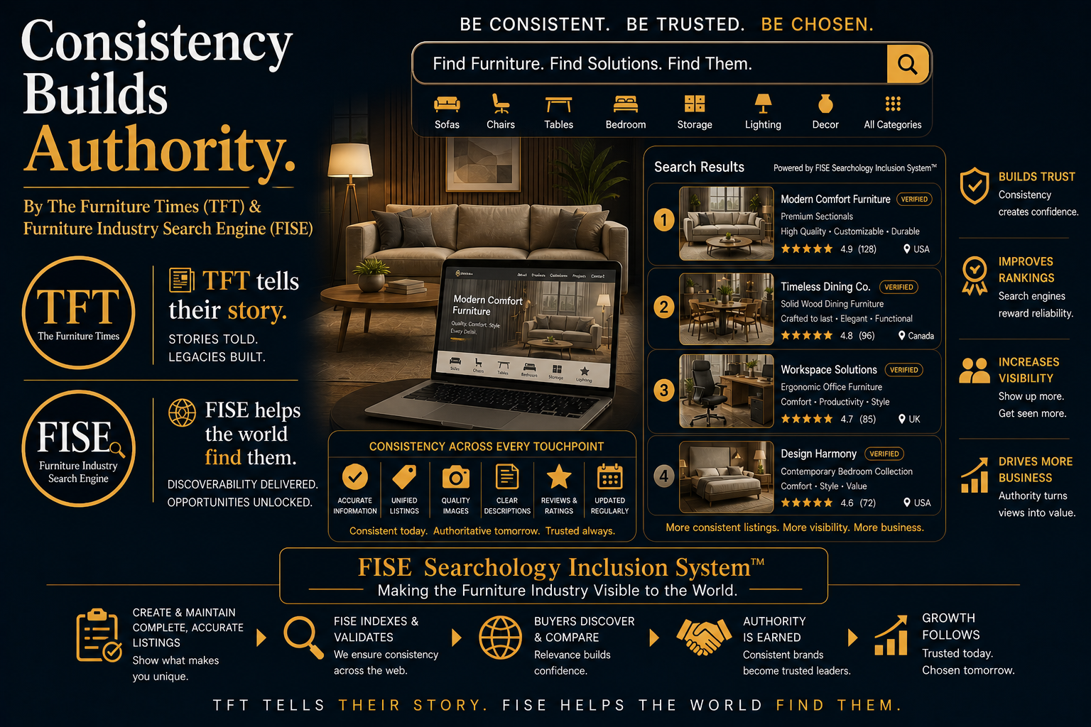 Consistency Builds Authority