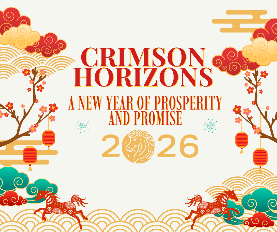 Crimson Horizons: A New Year of Prosperity and Promise