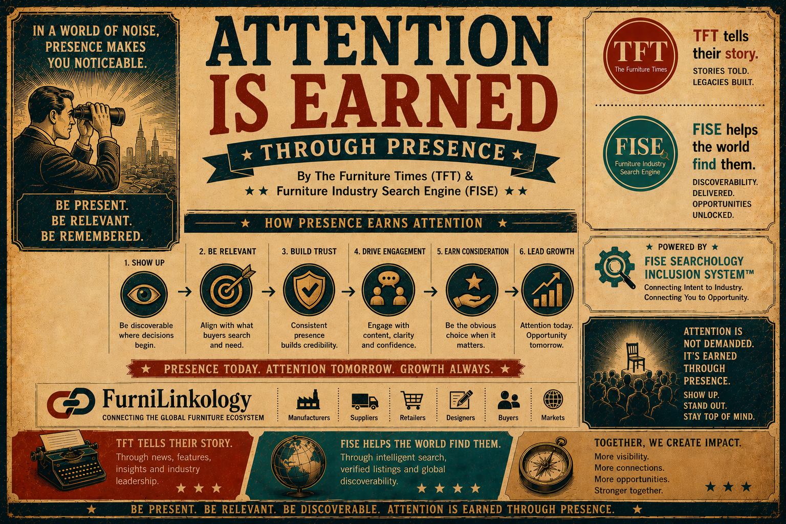 Attention Is Earned Through Presence