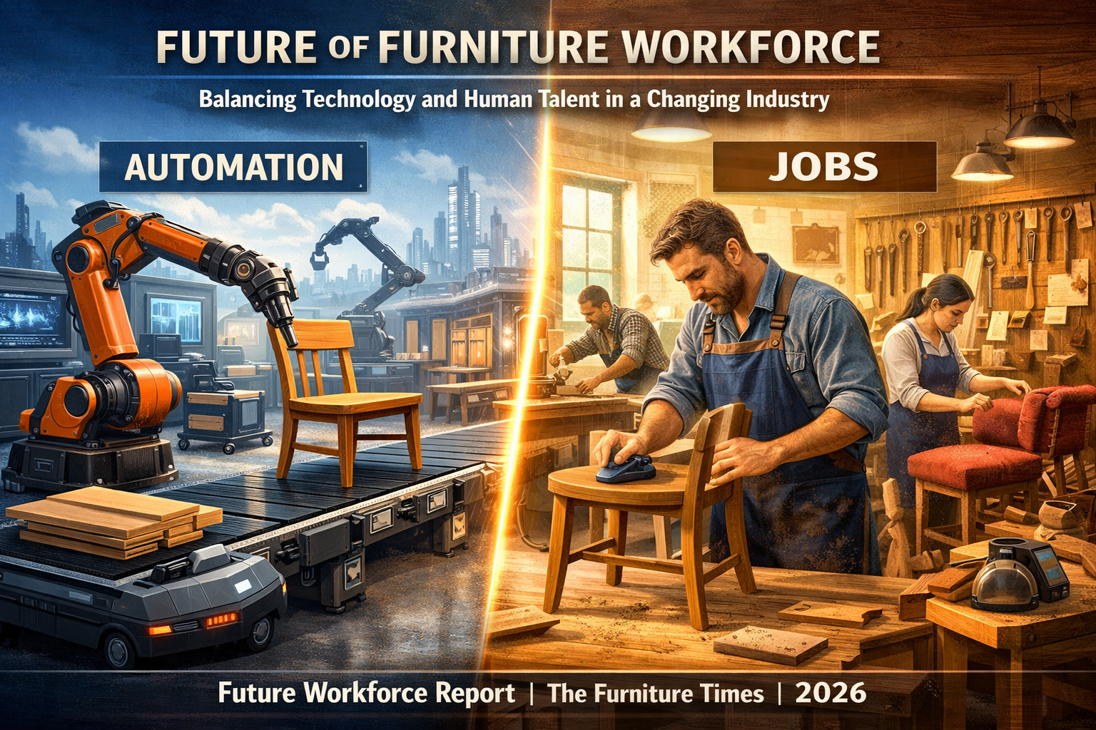 Automation vs Jobs: Future of Furniture Workforce