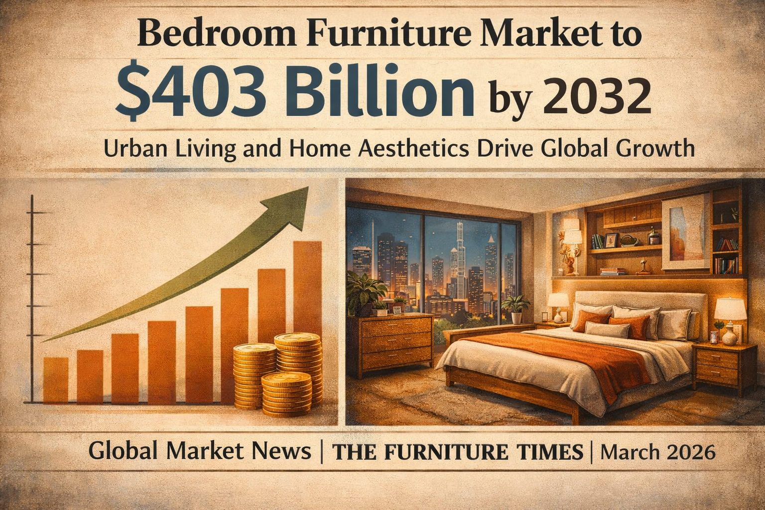 Bedroom Furniture Market to Hit $403 Billion by 2032