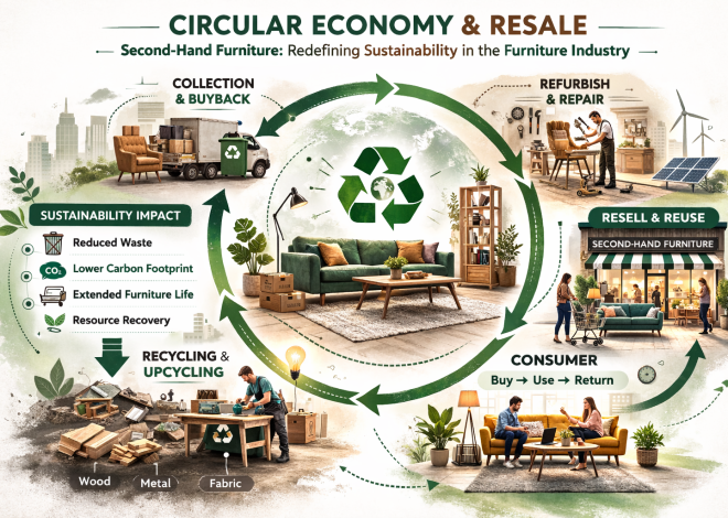 Circular Economy, Resale & Second-Hand Furniture: Redefining Sustainability in the Furniture Industry