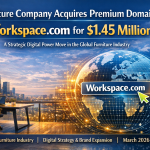 Furniture Company Acquires Premium Domain Workspace.com for $1.45 Million