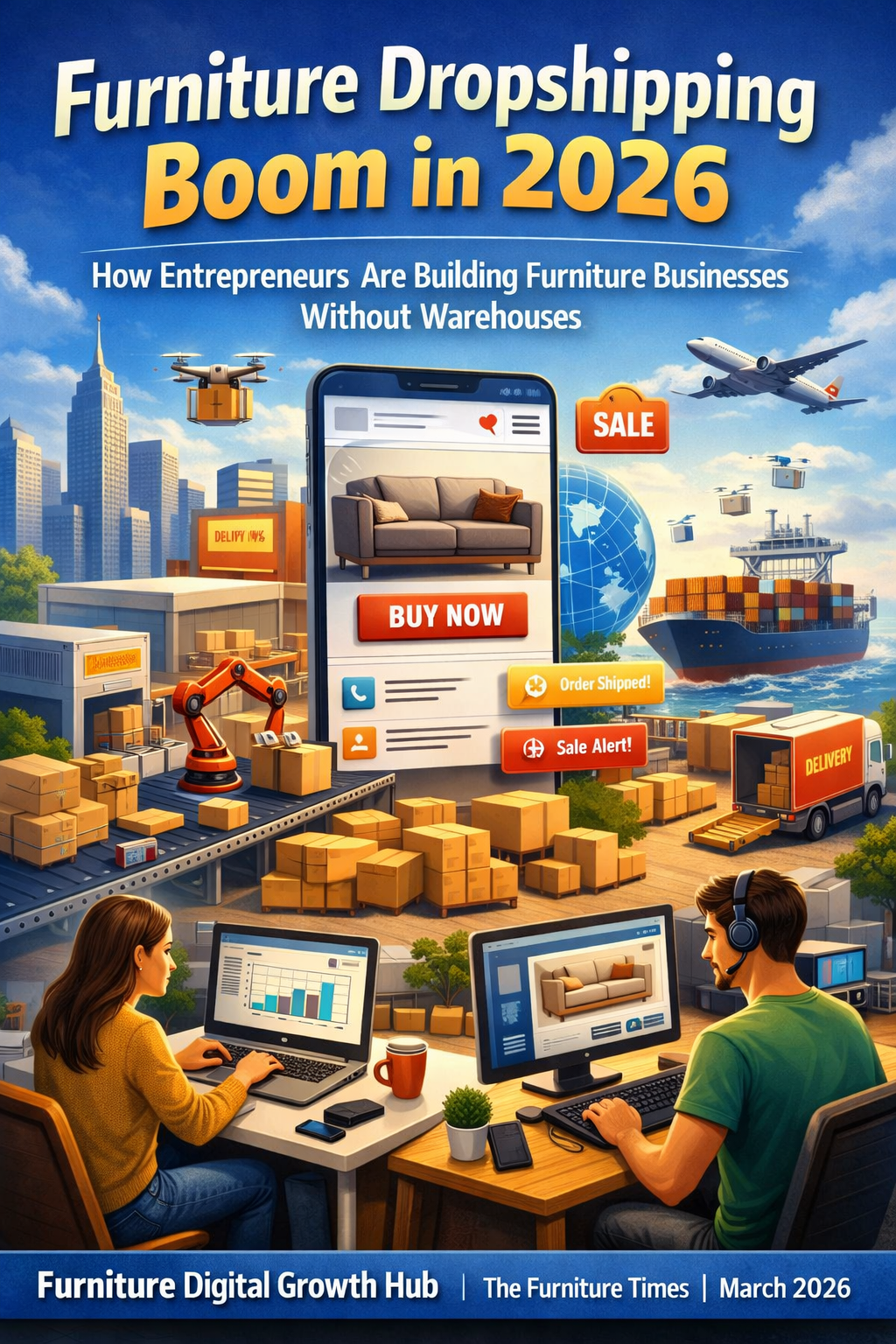 Furniture Dropshipping Boom in 2026