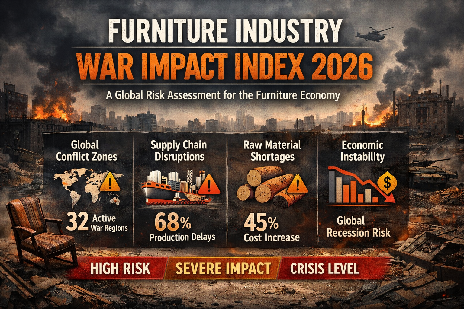 Furniture Industry War Impact Index 2026