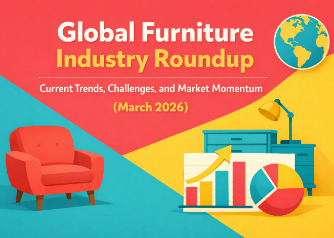 Global Furniture Industry Roundup — Current Trends, Challenges, and Market Momentum (March 2026)