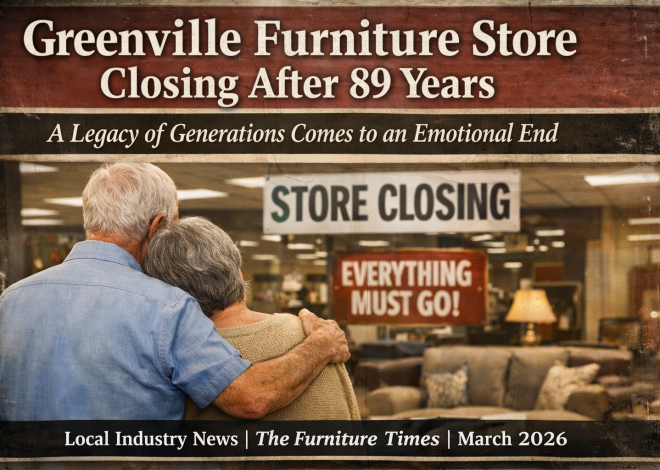 Greenville Furniture Store Closing After 89 Years