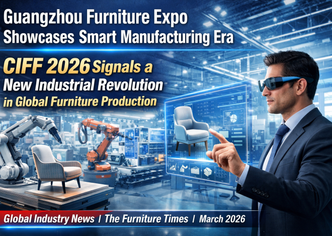 Guangzhou Furniture Expo Showcases Smart Manufacturing Era