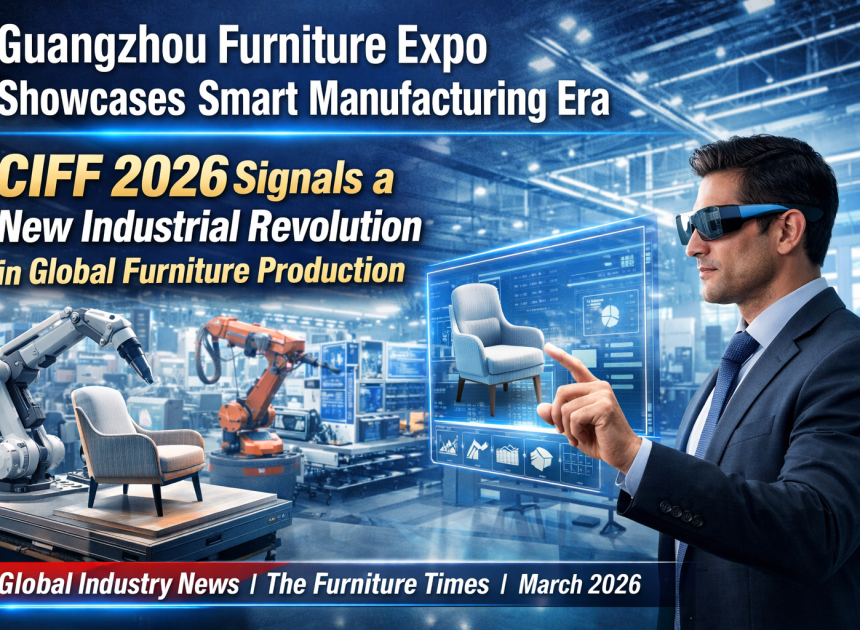 Guangzhou Furniture Expo Showcases Smart Manufacturing Era