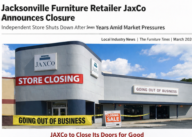 Jacksonville Furniture Retailer JaxCo Announces Closure