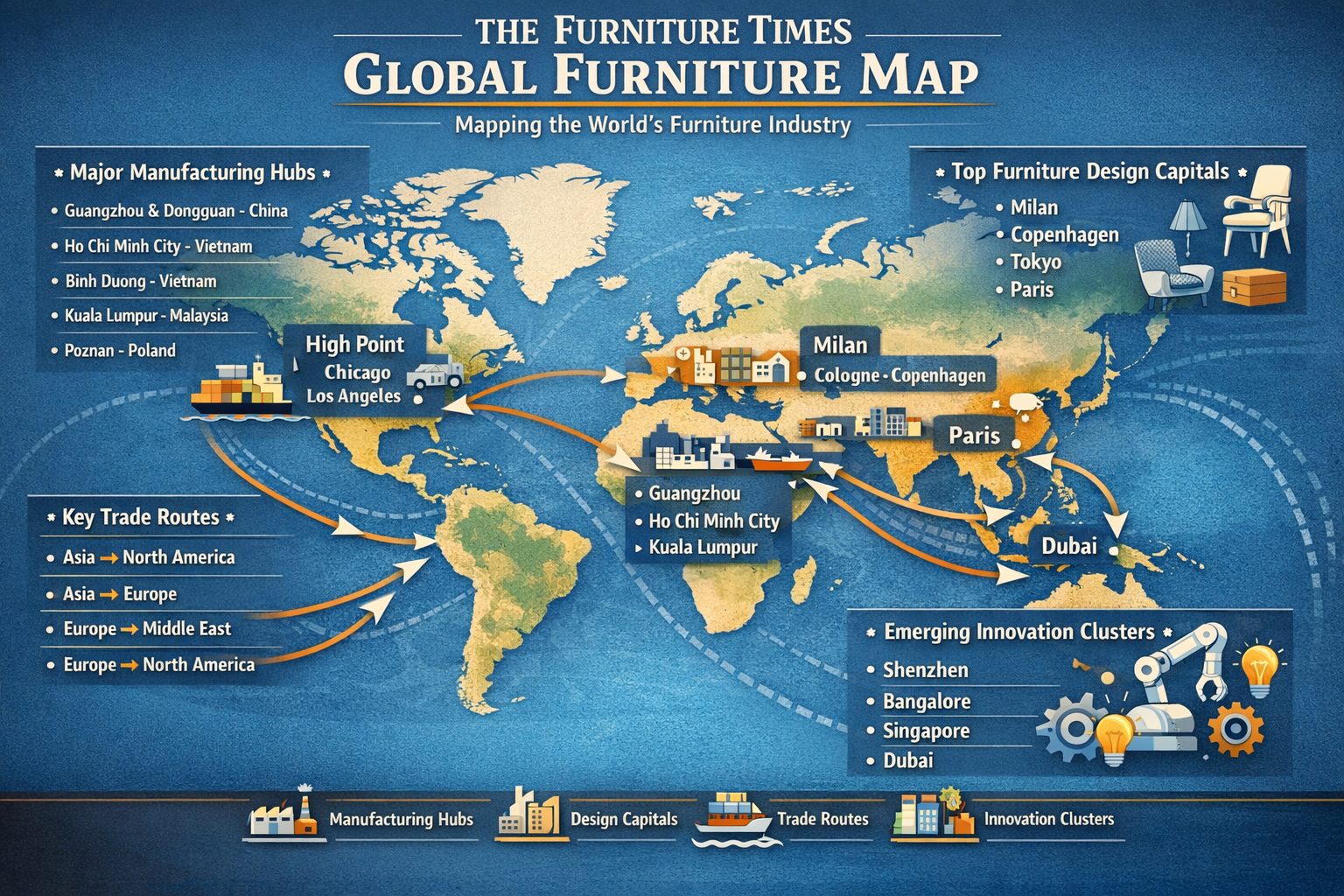 Mapping the World’s Furniture Industry Ecosystem