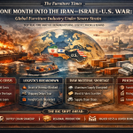 One Month Into the Iran–Israel–U.S. War: Global Furniture Industry Under Severe Strain