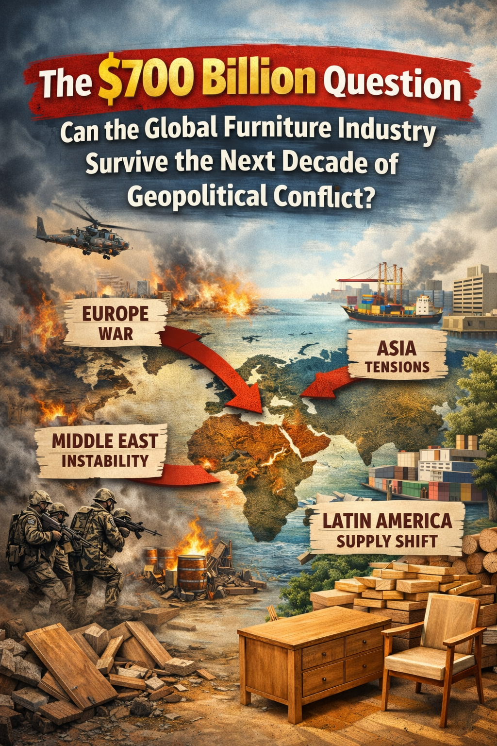 The $700 Billion Question: Can the Global Furniture Industry Survive the Next Decade of Geopolitical Conflict?