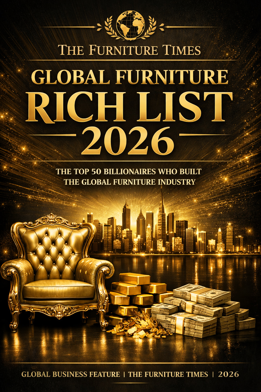 Top 20 Furniture Industry Billionaires (Featured)