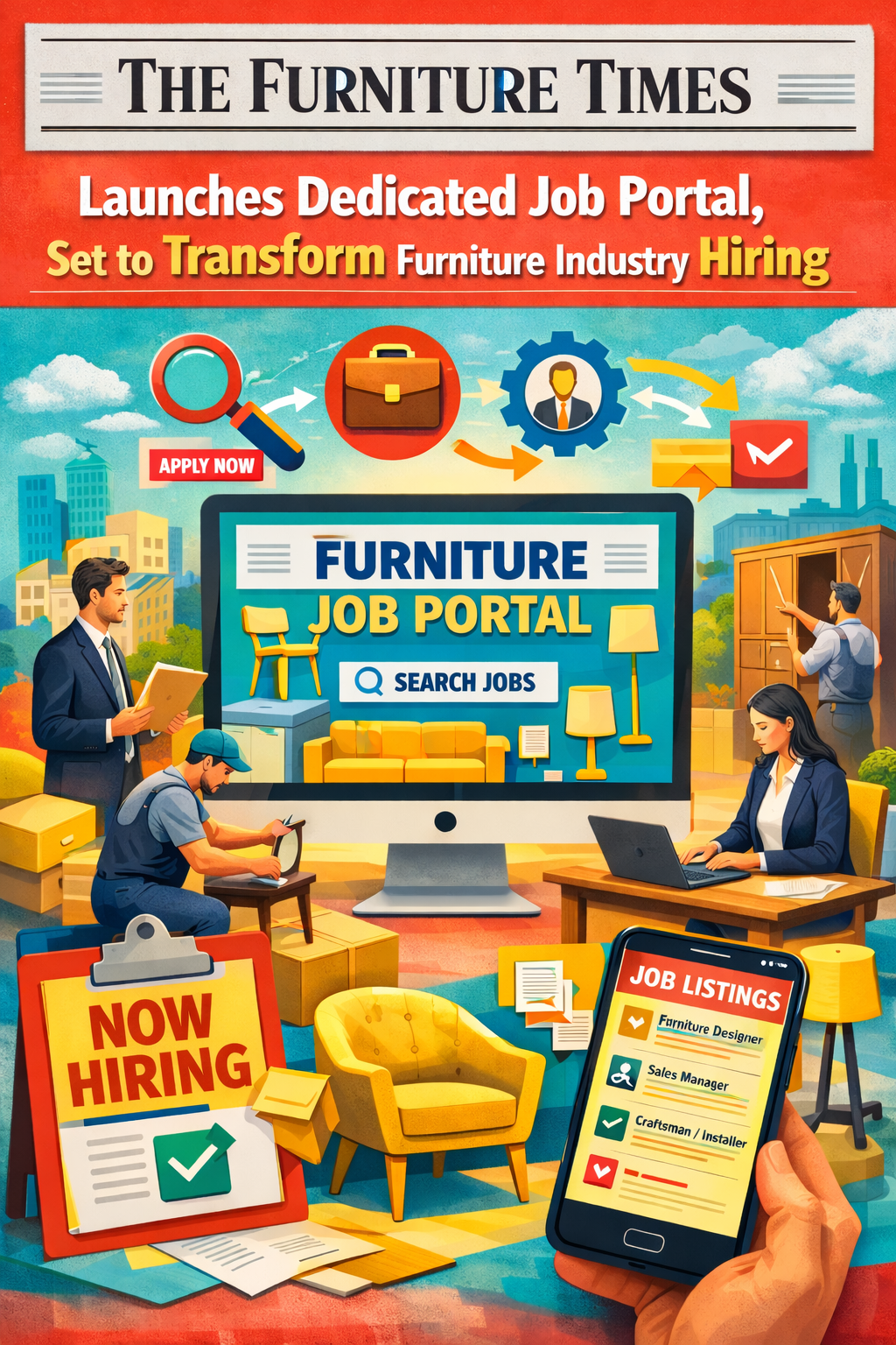 The Furniture Times Launches Dedicated Job Portal, Set to Transform Furniture Industry Hiring