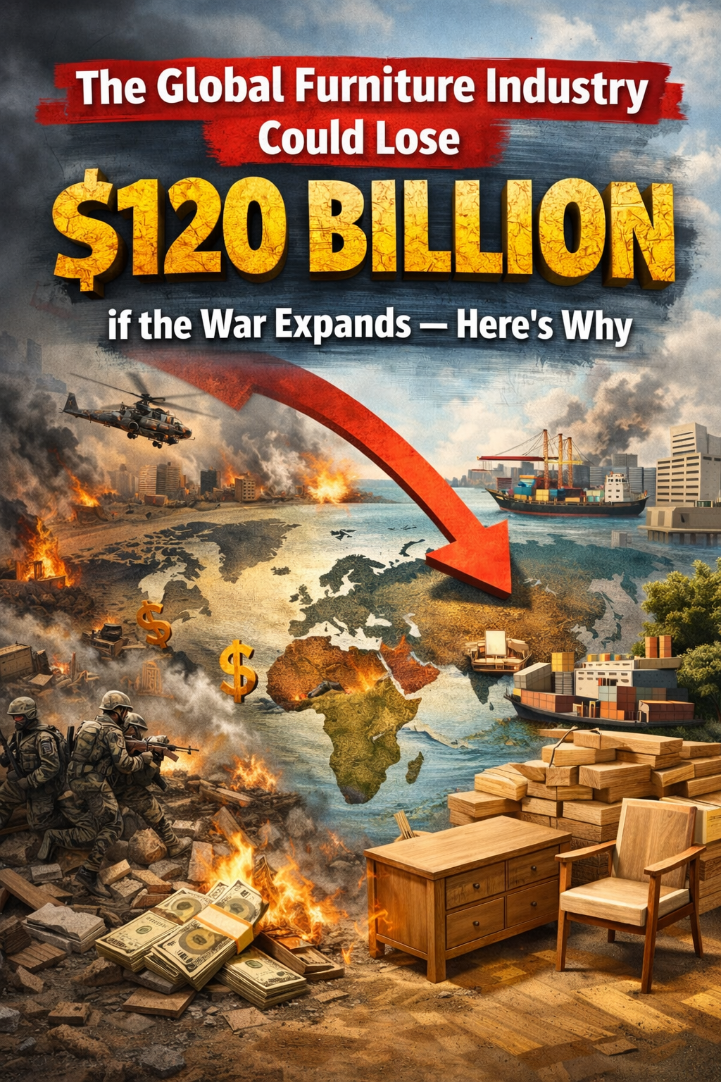 The Global Furniture Industry Could Lose $120 Billion if the War Expands — Here’s Why