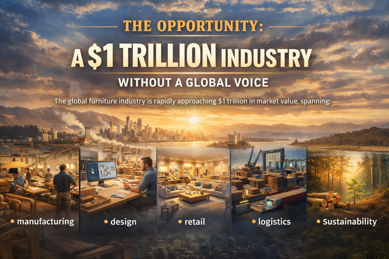 The Opportunity: A $1 Trillion Industry Without a Global Voice