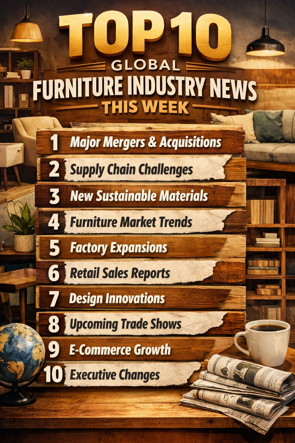 Top 10 Global Furniture Industry News This Week