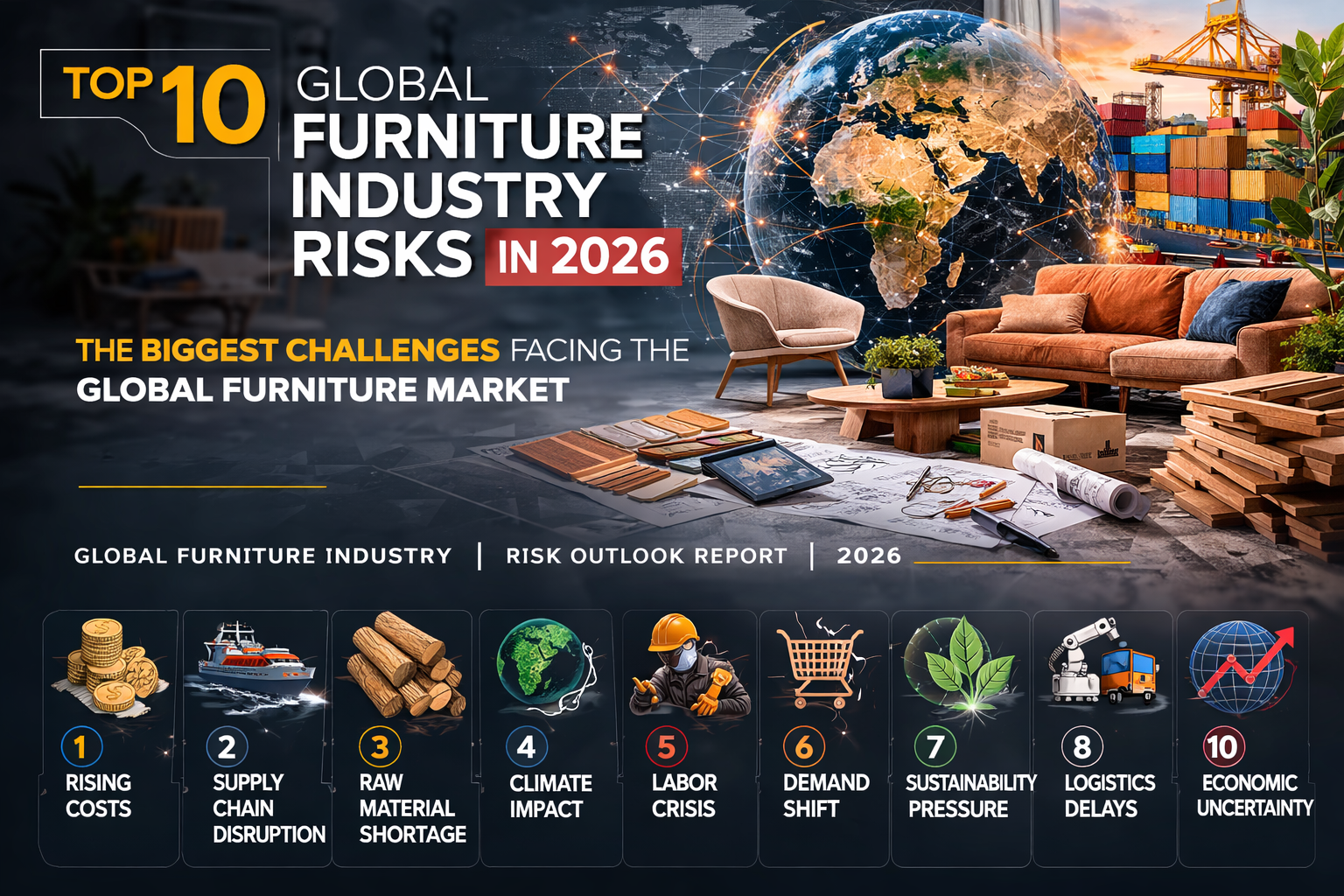 Top 10 Global Furniture Industry Risks in 2026
