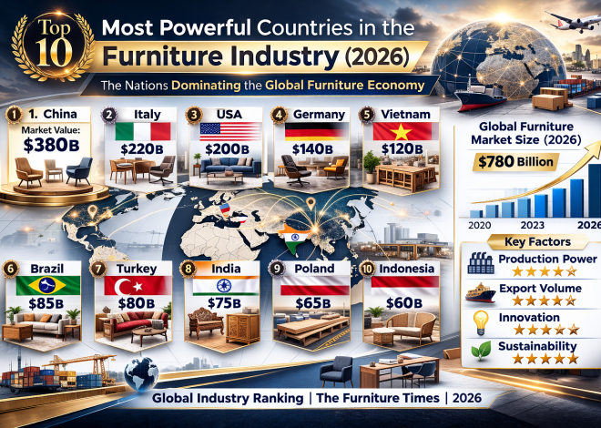 Top 10 Most Powerful Countries in the Furniture Industry (2026)