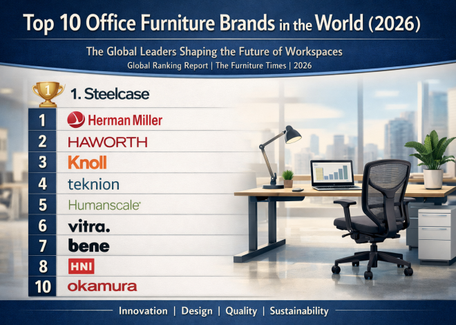 Top 10 Office Furniture Brands in the World (2026)