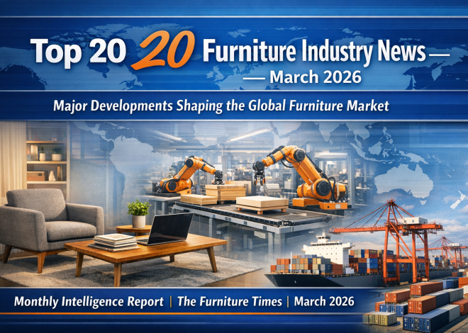 Top 20 Global Furniture Industry News — March 2026