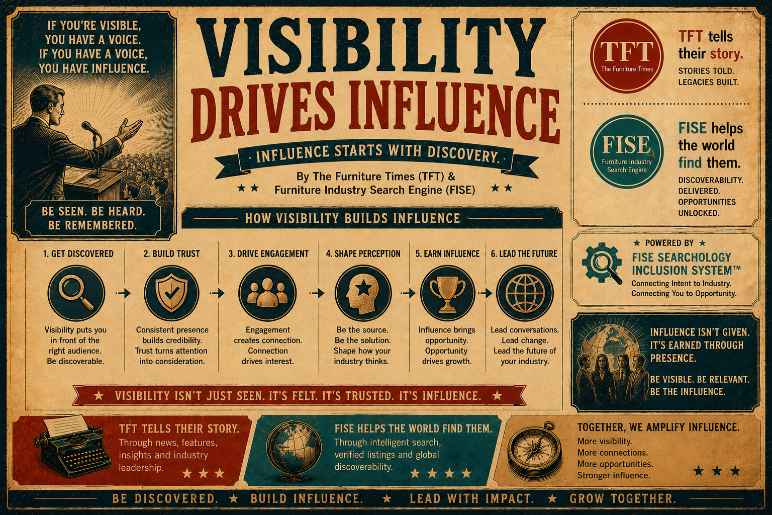 Visibility Drives Influence