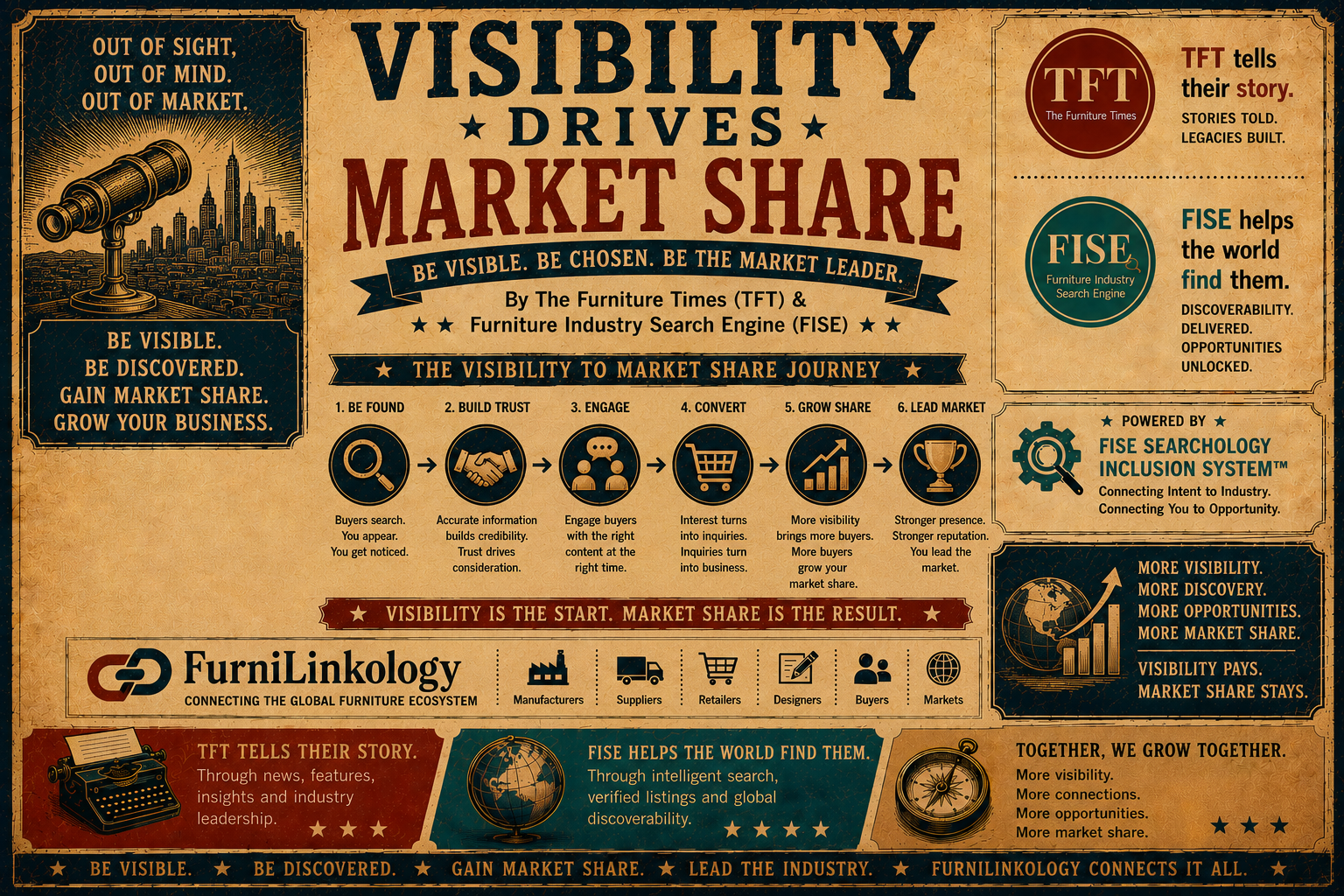 Visibility Drives Market Share