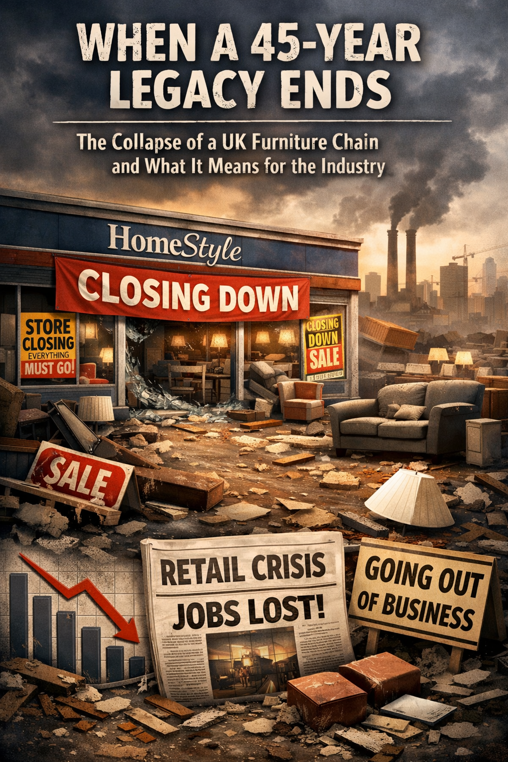When a 45-Year Legacy Ends: The Collapse of a UK Furniture Chain and What It Means for the Industry
