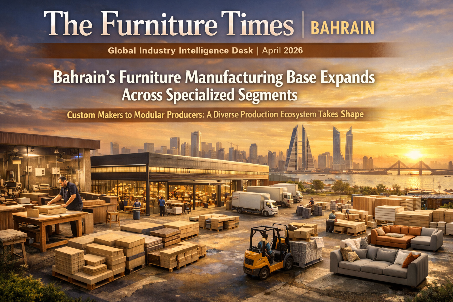 Bahrain’s Furniture Manufacturing Base Expands Across Specialized Segments