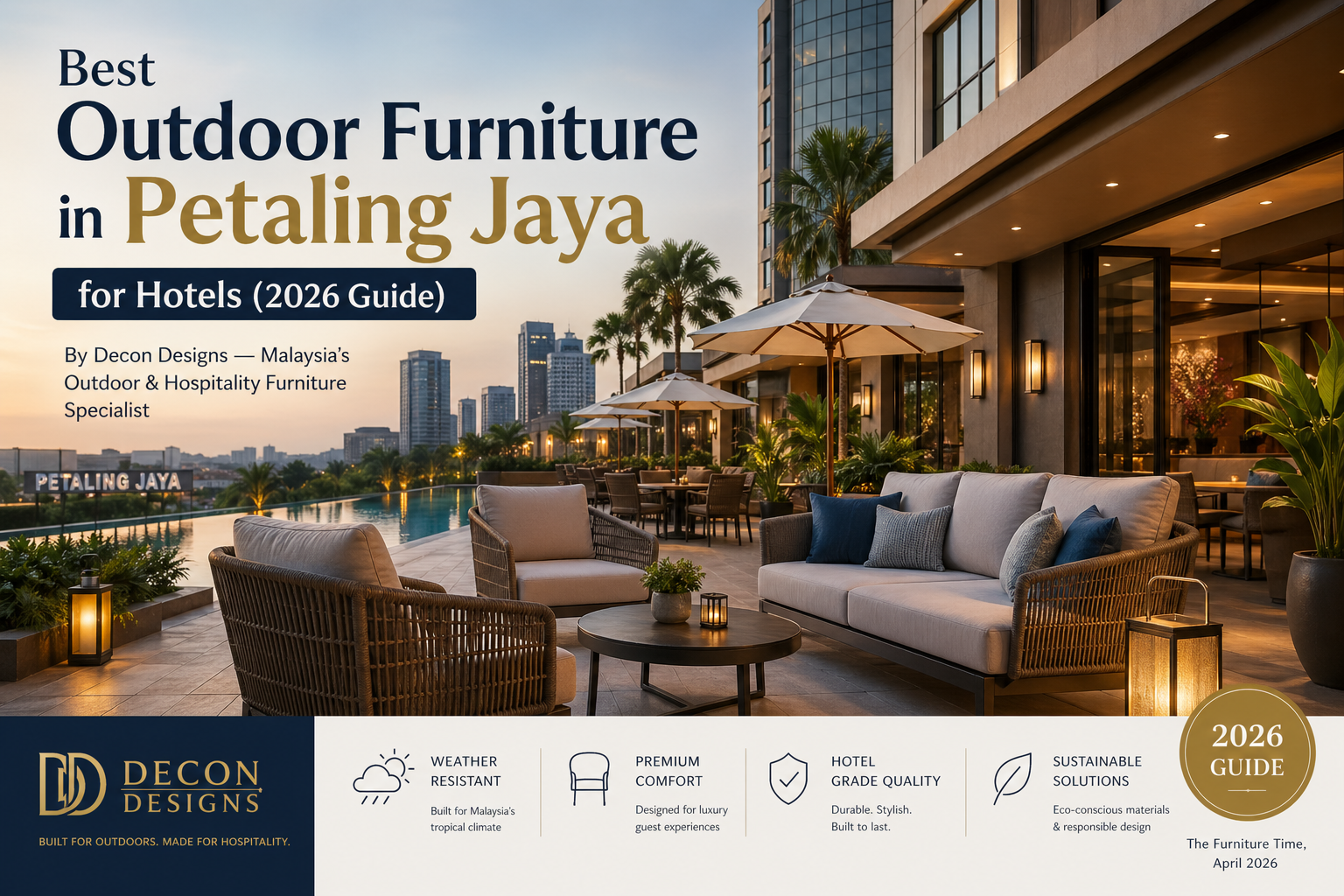 Best Outdoor Furniture in Petaling Jaya for Hotels (2026 Guide)