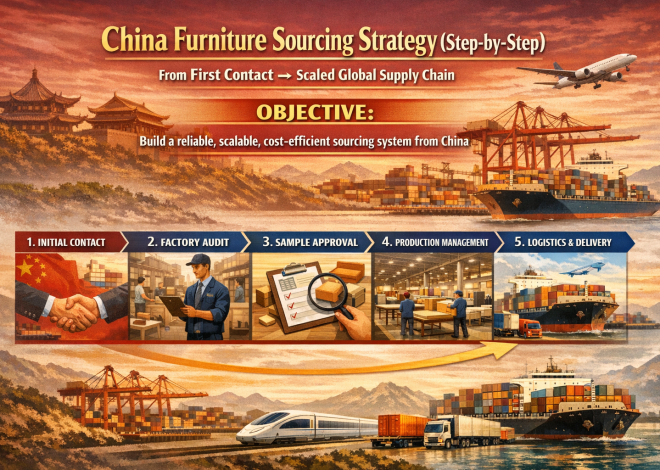 China Furniture Sourcing Strategy (Step-by-Step)