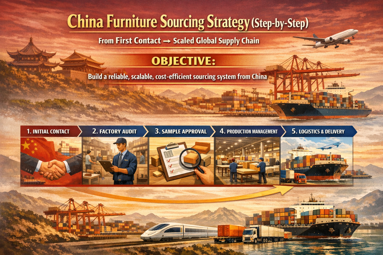 China Furniture Sourcing Strategy (Step-by-Step)