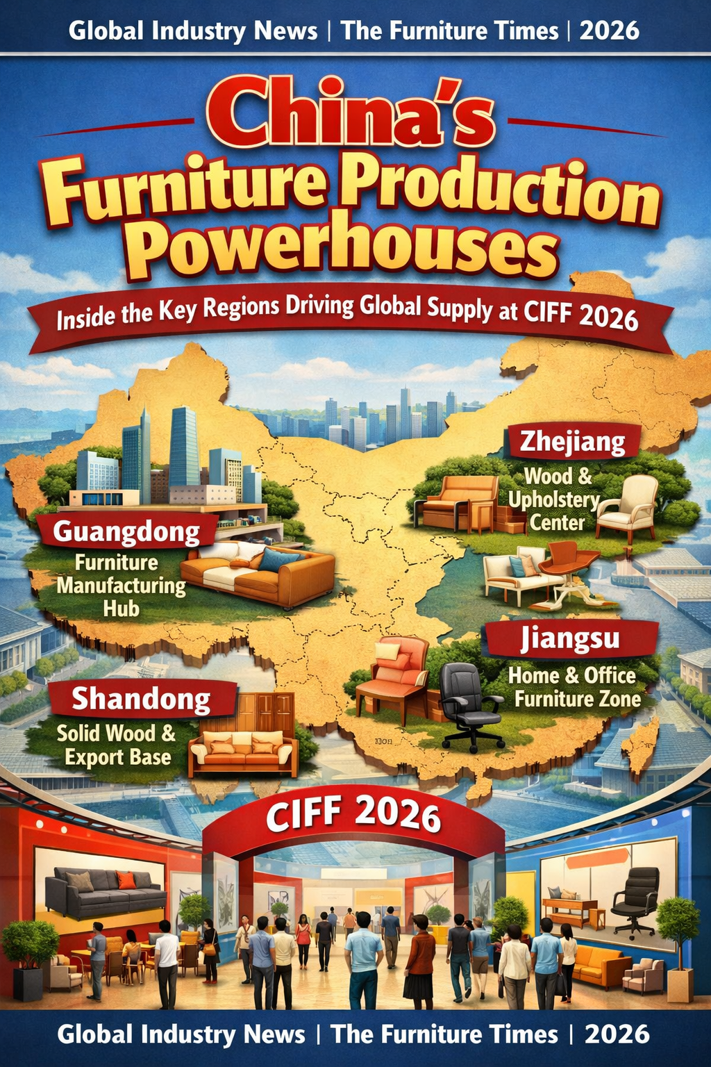 China’s Furniture Production Powerhouses
