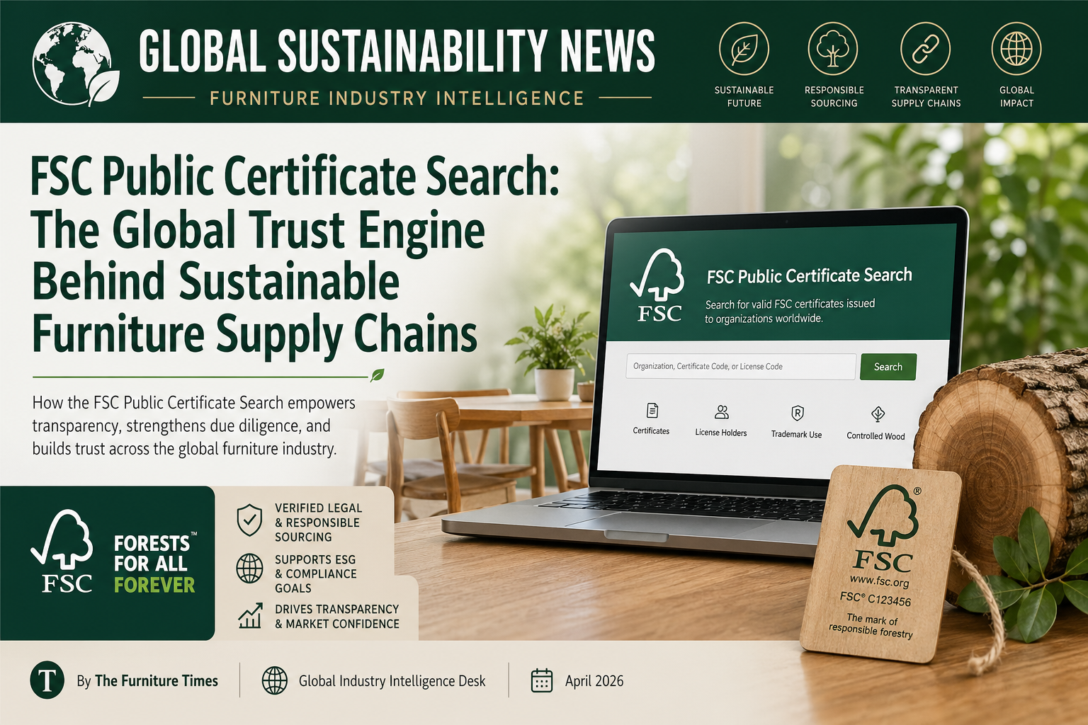FSC Public Certificate Search: The Global Trust Engine Behind Sustainable Furniture Supply Chains