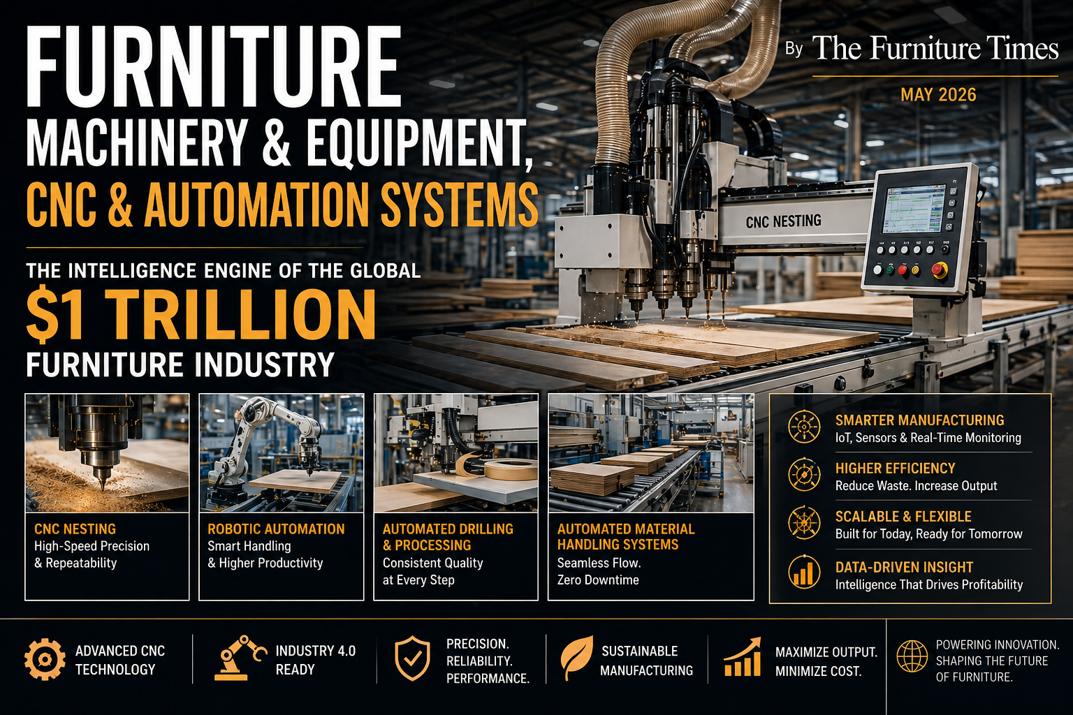 Furniture Machinery & Equipment, CNC & Automation Systems
