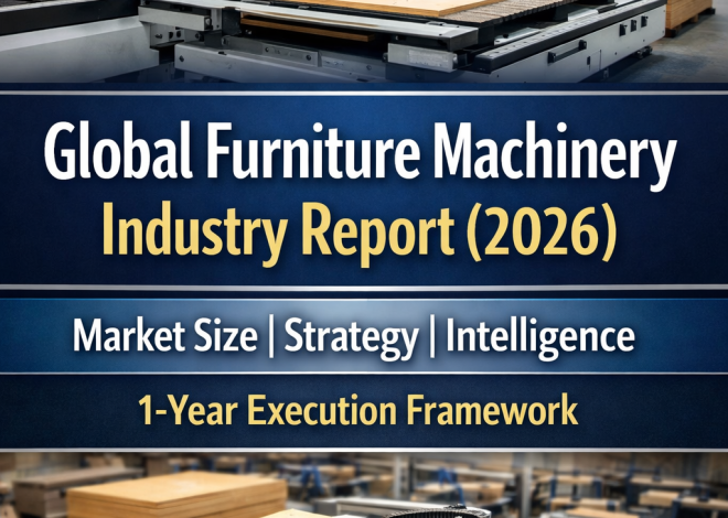 Global Furniture Machinery Industry Report (2026)