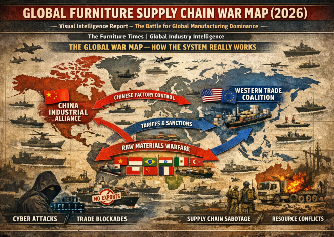 Global Furniture Supply Chain War Map (2026)
