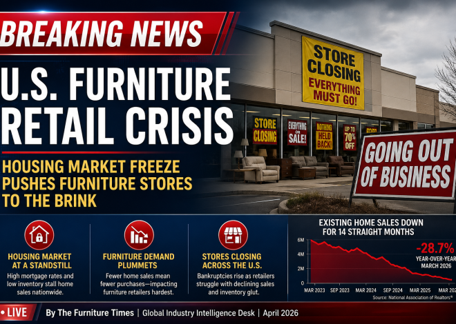 Housing Market Freeze Pushes Furniture Stores to the Brink