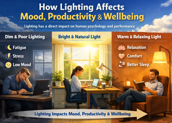 How Lighting Affects Mood, Productivity & Wellbeing