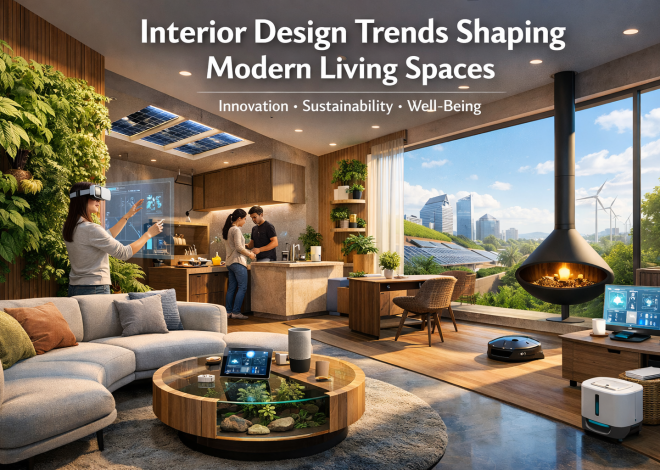 Interior Design Trends Shaping Modern Living Spaces