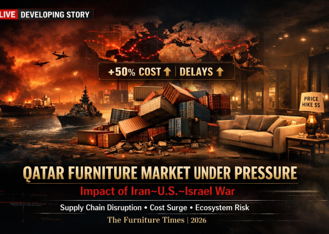 Qatar Furniture Market Impact from the Iran–U.S.–Israel War: Deep Analysis of Disruption, Losses, and Ecosystem Risk