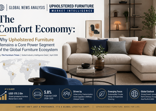The Comfort Economy: Why Upholstered Furniture Remains a Core Power Segment of the Global Furniture Ecosystem