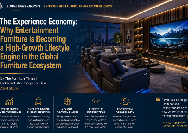 The Experience Economy: Why Entertainment Furniture Is Becoming a High-Growth Lifestyle Engine in the Global Furniture Ecosystem