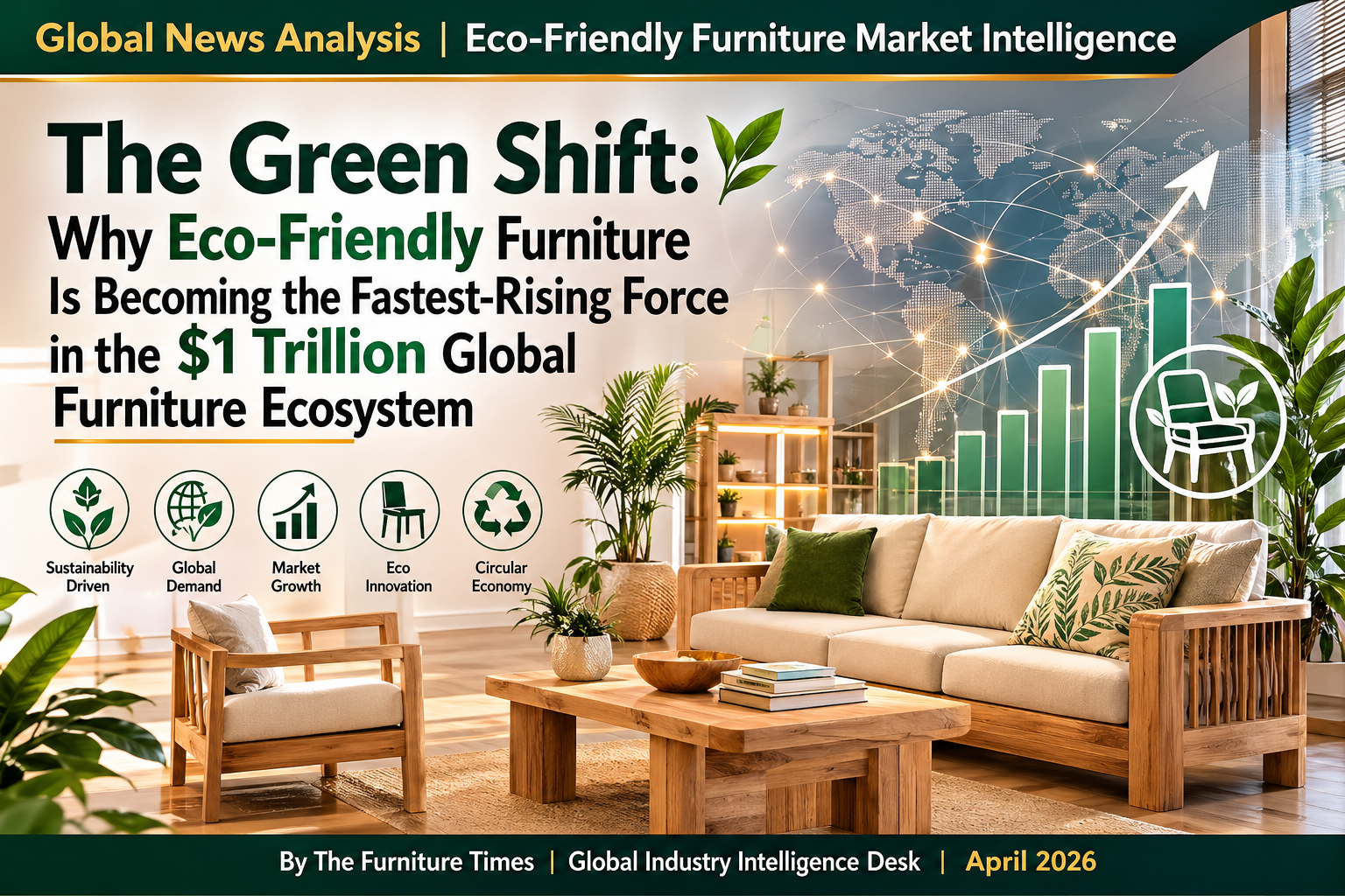 The Green Shift: Why Eco-Friendly Furniture Is Becoming the Fastest-Rising Force in the $1 Trillion Global Furniture Ecosystem