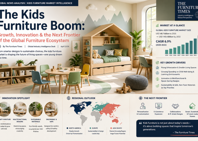The Kids Furniture Boom: Growth, Innovation & the Next Frontier of the Global Furniture Ecosystem