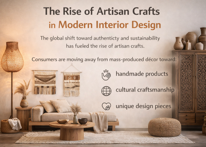 The Rise of Artisan Crafts in Modern Interior Design