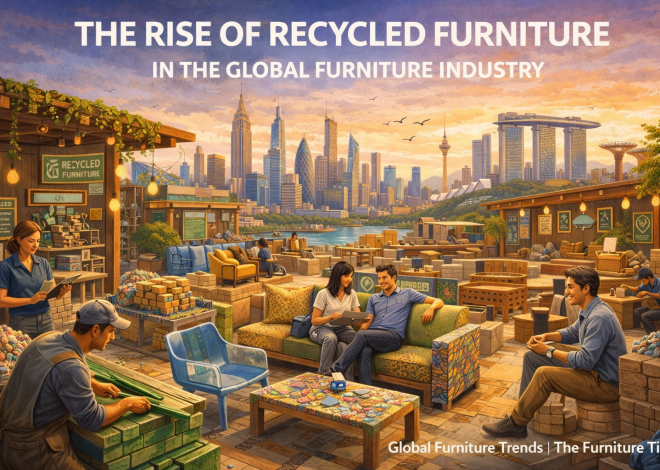 The Rise of Recycled Furniture in the Global Furniture Industry